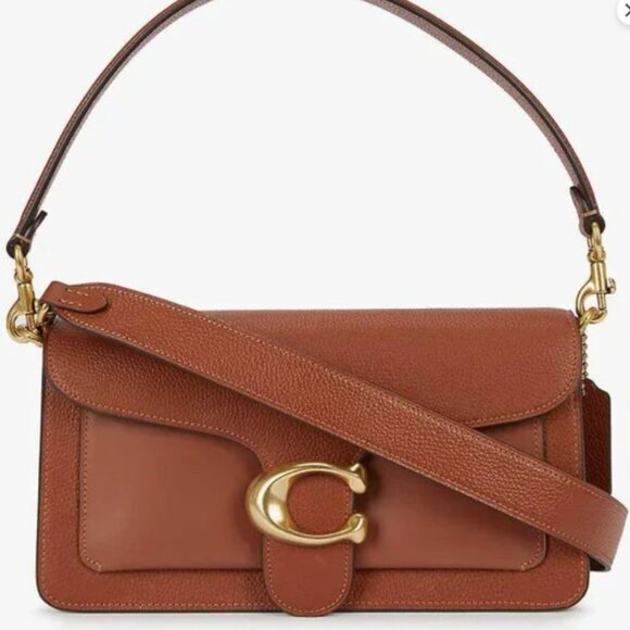 Coach Tabby Shoulder Bag 26 Saddle - Picture 2 of 3